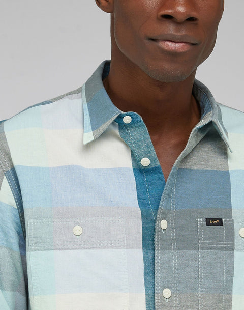 Lee Men's Worker Multicolor Plaid Shirt | Lee In Lebanon