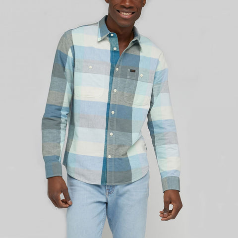 Lee Men's Worker Multicolor Plaid Shirt | Lee In Lebanon