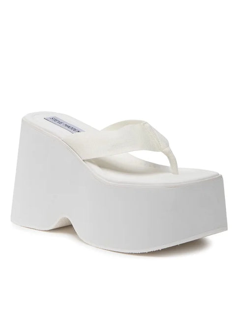 Steve Madden Women's White GWEN Sandals | Steve Madden In Lebanon