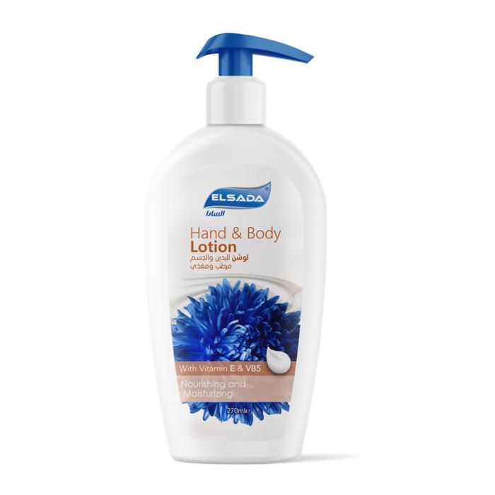 Elsada Hand & Body Lotion With Vitamins E & B5 270 ml