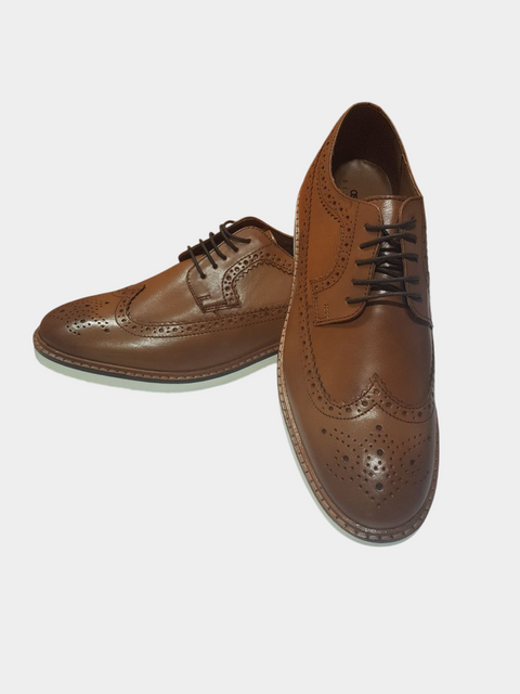 Asos Design Men's Brown Brogue Casual Shoes |  Asos Design In Lebanon