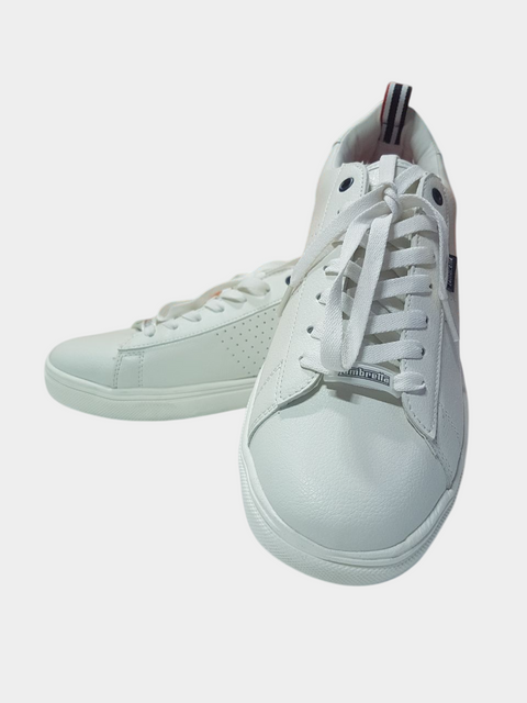 Lambretta Men's White Dynamo Sneakers | Lambretta In Lebanon