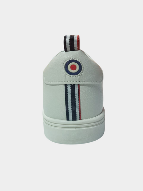 Lambretta Men's White Dynamo Sneakers | Lambretta In Lebanon
