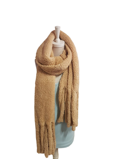 Forever 21 Women's Light Beige Blanket Scarf | Forever 21 In Lebanon