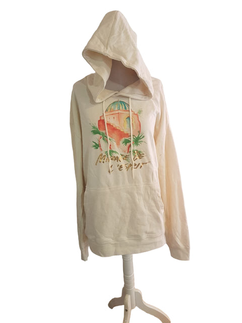 Forever 21 Men's Off White Graphic Hoodie |Forever 21 In Lebanon