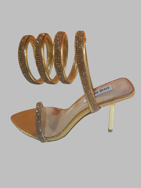 Steve Madden Women's Gold Friction Heel |Steve Madden In Lebanon