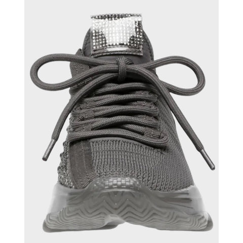 Steve Madden Women's Grey Maxilla-R Sneakers | Steve Madden In Lebanon