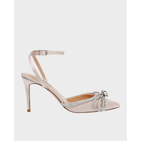 Steve Madden Women's Natural Satin Leia Heels |  Steve Madden in Lebanon