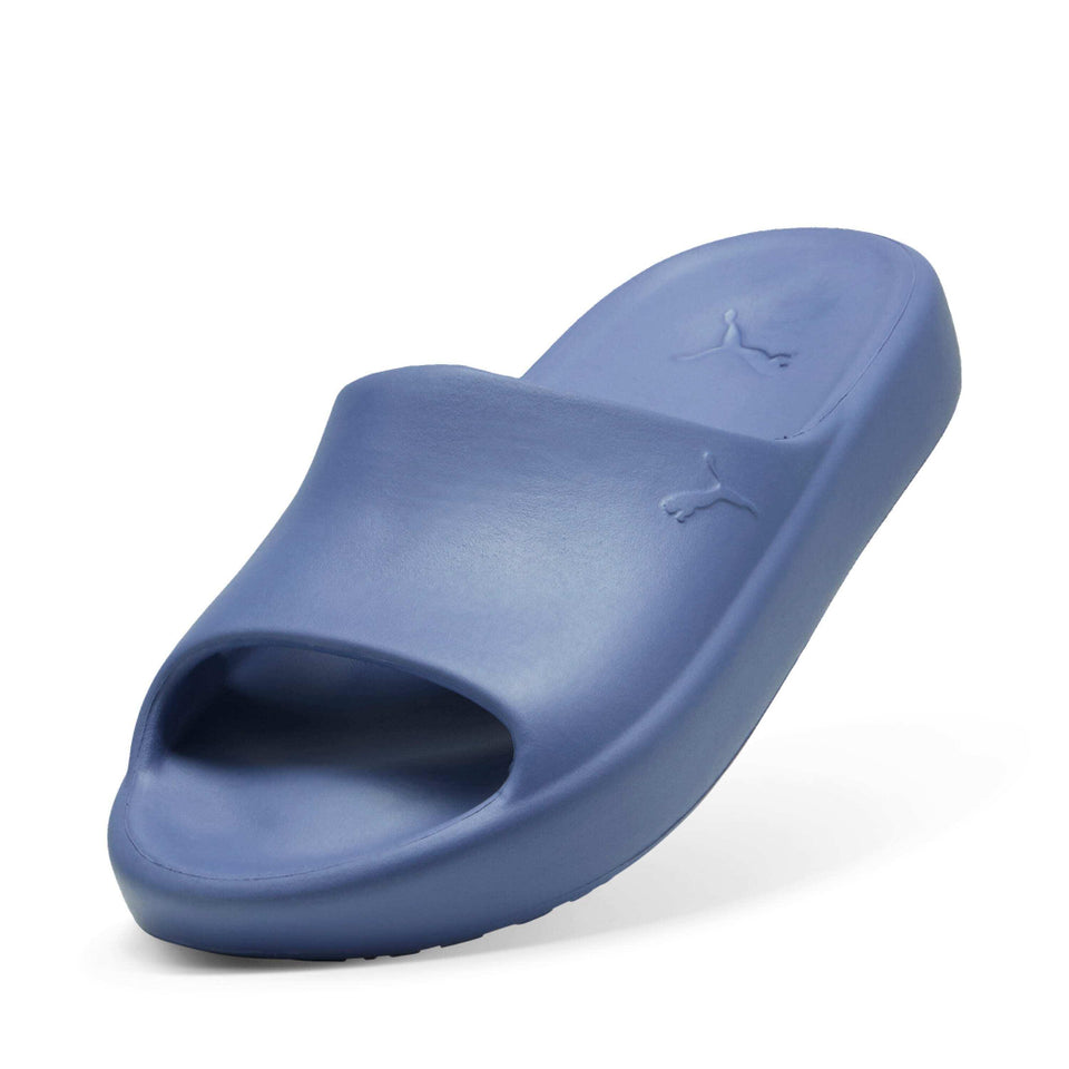 Puma Women's Dusty Blue Shibui Cat Sliding Slippers