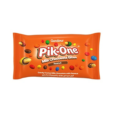 Gandour Pik-One Peanut Milk Chocolate Bites 27.5g