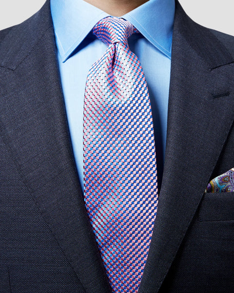 Perry Ellis Portfolio Men's Pink Cutler Mini-Dot Tie- One size   | Perry Ellis Portfolio In Lebanon