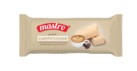 Mastro Plain Cappuccino Wafer 33g