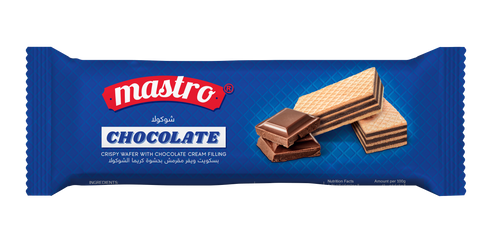 Mastro Plain Chocolate Wafer 33g