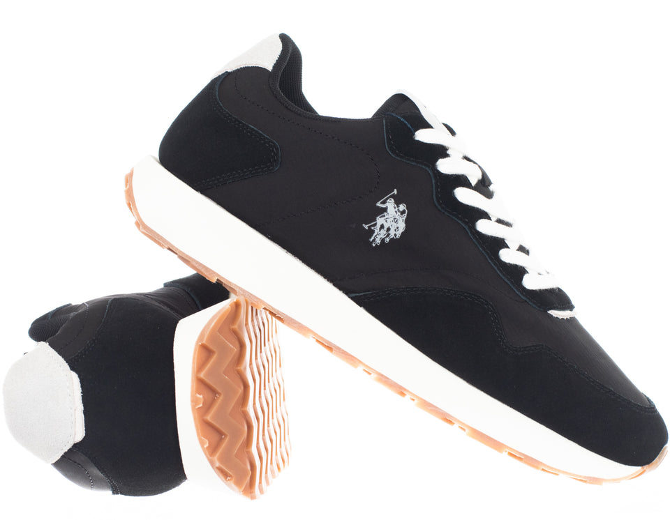 U.S. Polo Assn. Men's Black Alexis Sneakers