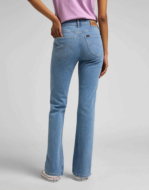 Lee Women's Blue Breese Boot Partly Cloudy Jeans | Lee In Lebanon