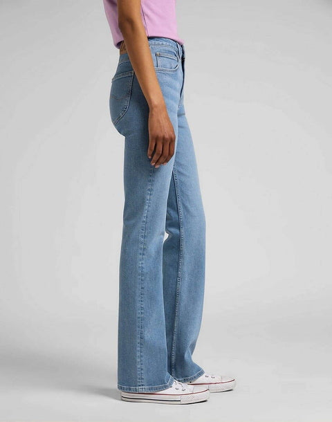 Lee Women's Blue Breese Boot Partly Cloudy Jeans | Lee In Lebanon