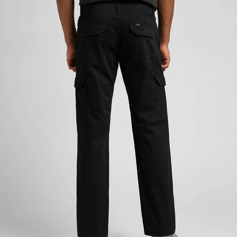 Lee Men's Union All Black Cargo Straight Fit Pant |Lee In Lebanon