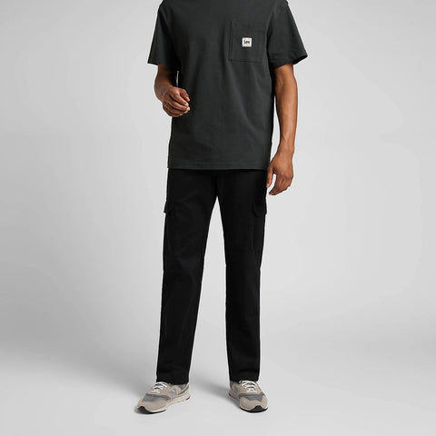 Lee Men's Union All Black Cargo Straight Fit Pant |Lee In Lebanon