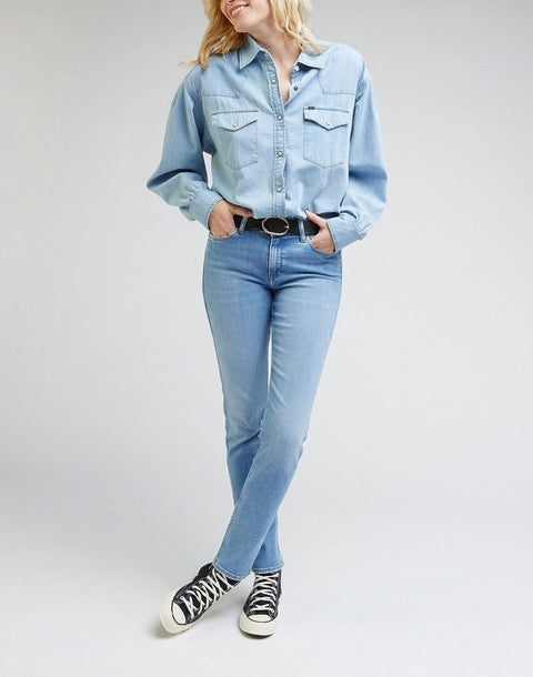 Lee Women's Blue Elly Rushing In Light Jeans | Lee In Lebanon
