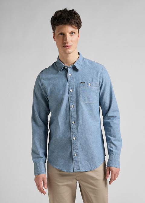 Lee Men's Blue Union Leesure Shirt | Lee In Lebanon