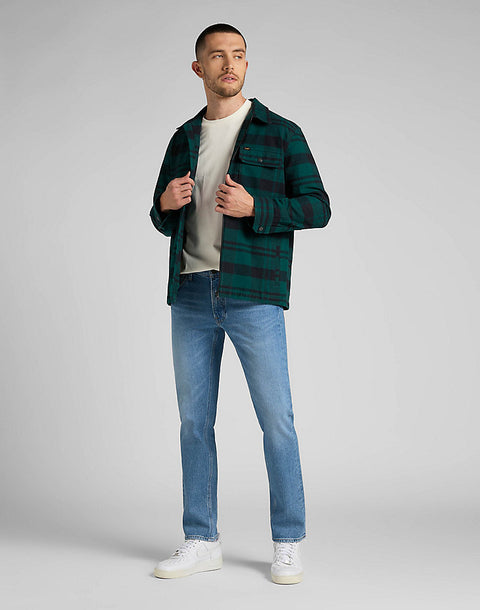 Lee Men's Black Zipped Overshirt | Lee In Lebanon