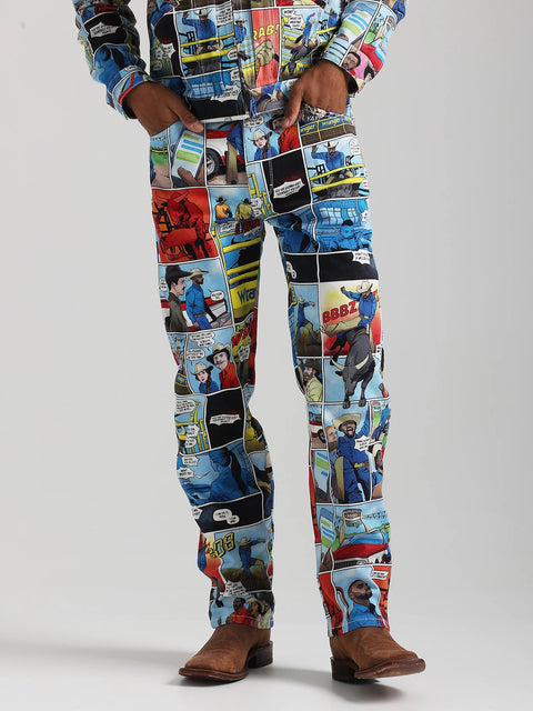 Wrangler Men's Multicolor Comic Book Jeans | Wrangler In Lebanon