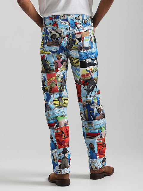 Wrangler Men's Multicolor Comic Book Jeans | Wrangler In Lebanon