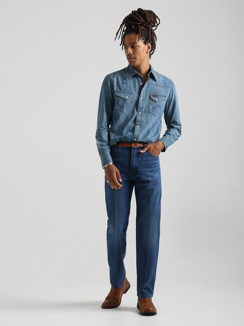 Wrangler Men's Dark Blue Discovery Jeans | Wrangler In Lebanon