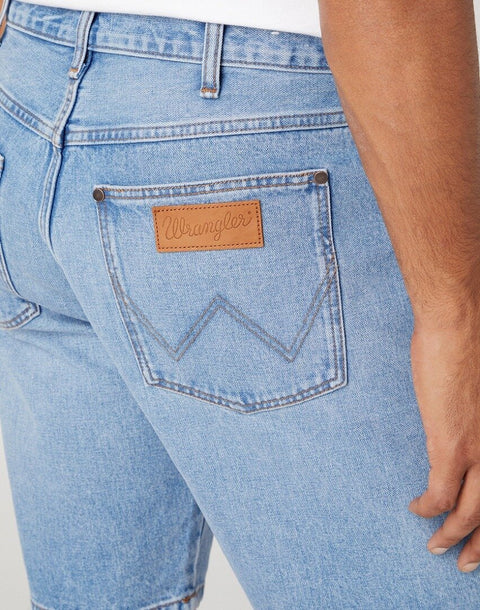 Wrangler Men's Blue Eightball Frontier Shorts  | Wrangler In Lebanon