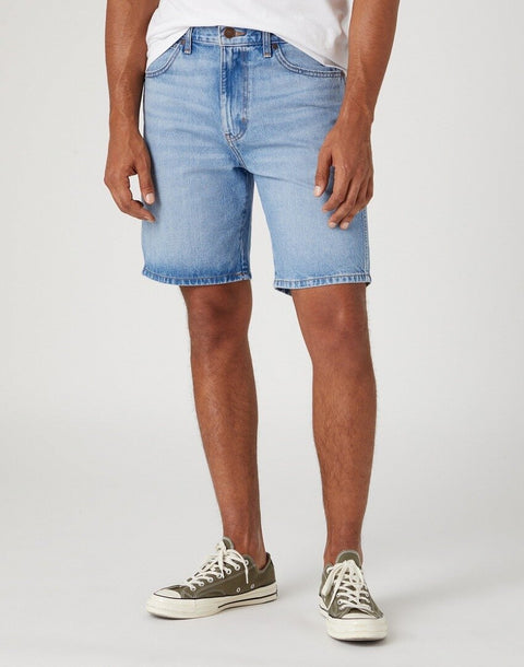 Wrangler Men's Blue Eightball Frontier Shorts  | Wrangler In Lebanon