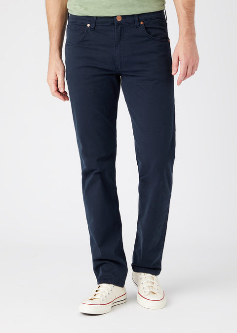 Wrangler Men's Navy Greensboro Textile Pants | Wrangler In Lebanon