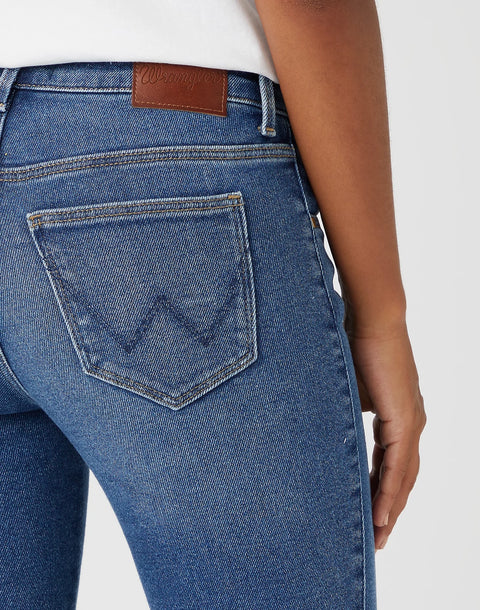 Wrangler Women's Dark Blue Skinny Jeans | Wrangler In Lebanon