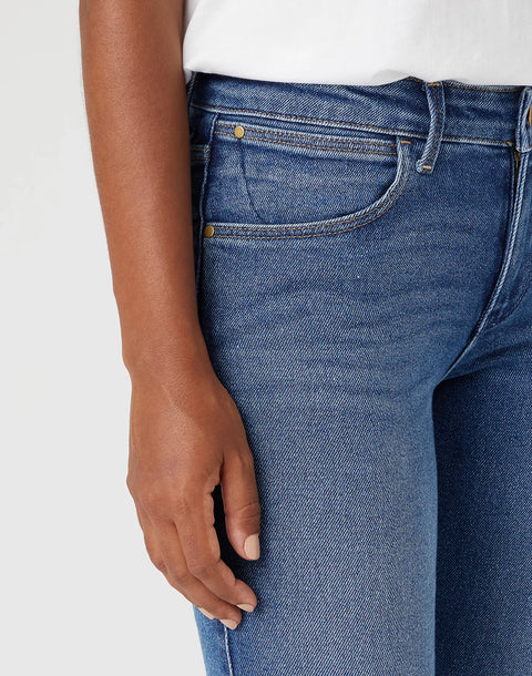 Wrangler Women's Dark Blue Skinny Jeans | Wrangler In Lebanon
