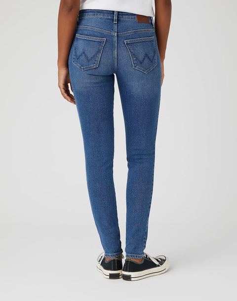 Wrangler Women's Dark Blue Skinny Jeans | Wrangler In Lebanon