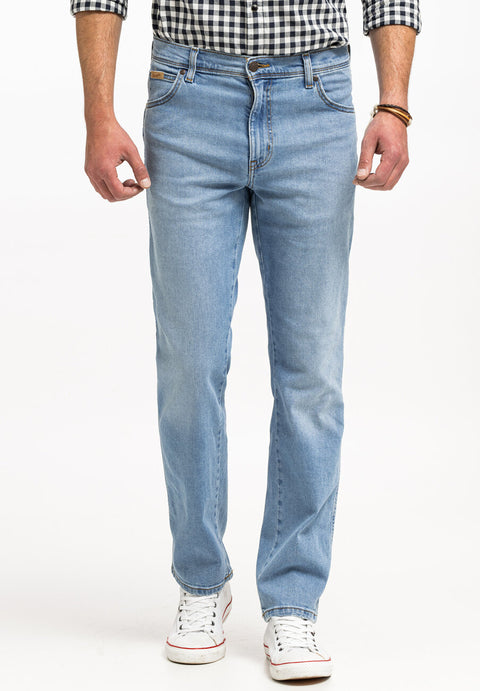 Wrangler Men's Blue The Gringo Texas 821 Authentic Straight Jeans | Wrangler In Lebanon