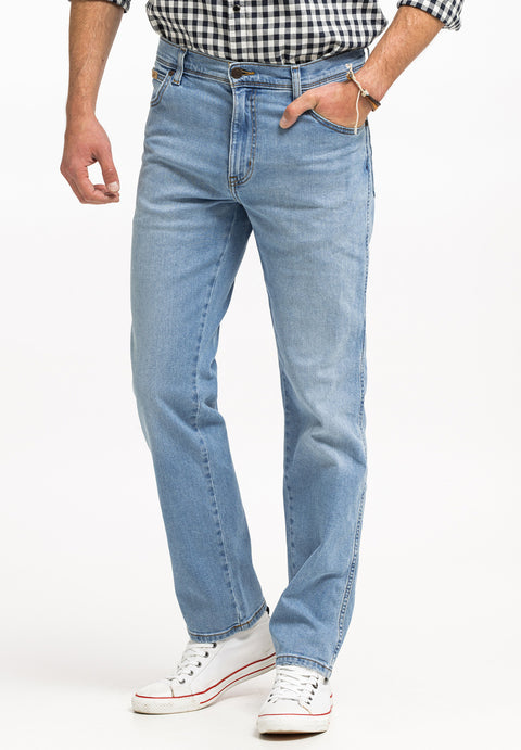Wrangler Men's Blue The Gringo Texas 821 Authentic Straight Jeans | Wrangler In Lebanon