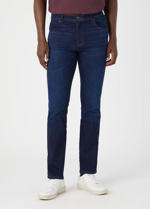 Wrangler Men's Navy Convoy Texas Slim Jeans |Wrangler In Lebanon
