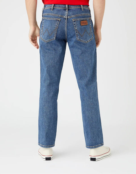 Wrangler Men's Dark Blue Texas Stonewash Jeans | Wrangler In Lebanon