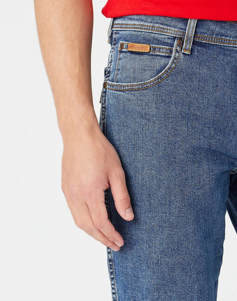 Wrangler Men's Dark Blue Texas Stonewash Jeans | Wrangler In Lebanon