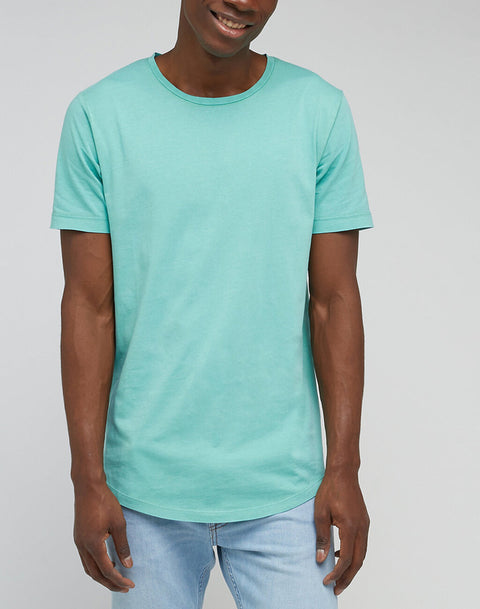 Lee Men's Light Green Shaped Tee T-Shirt | Lee In Lebanon