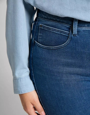 Lee Women's Blue Classic Straight Jeans | Lee In Lebanon