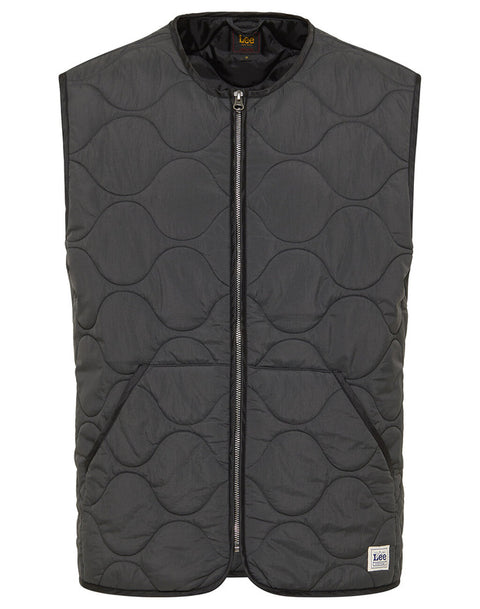 Lee Men's Black Quilted Vest | Lee In Lebanon