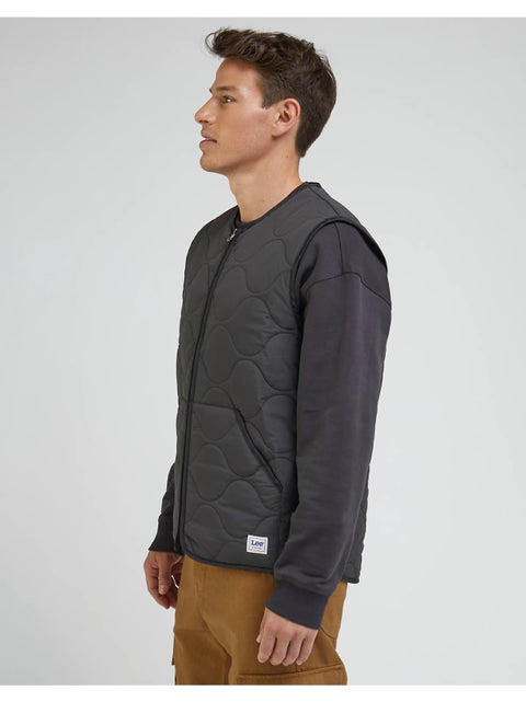 Lee Men's Black Quilted Vest | Lee In Lebanon