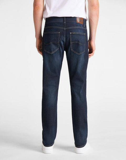 Lee Men's Dark Blue Straight Fit Tapered Leg Jeans | Lee In Lebanon