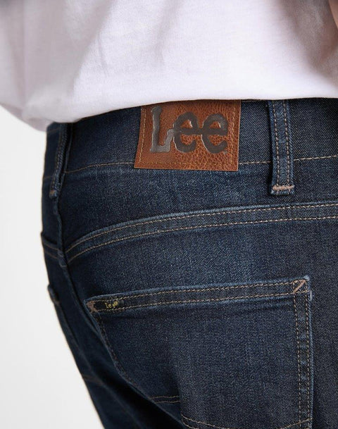 Lee Men's Dark Blue Straight Fit Tapered Leg Jeans | Lee In Lebanon