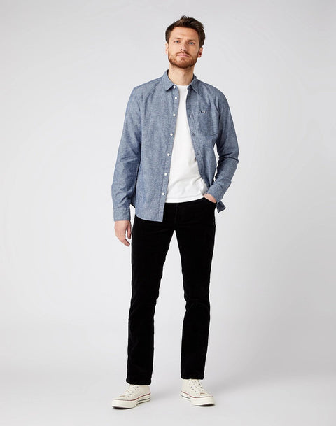 Wrangler Men's Black Texas Slim 822 Authentic Slim Pants | Wrangler In Lebanon