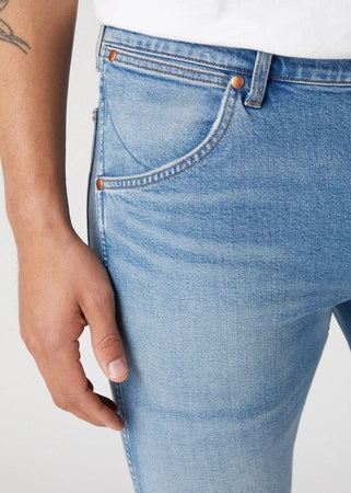 Wrangler Men's Blue Original Slim Jeans | Wrangler In Lebanon