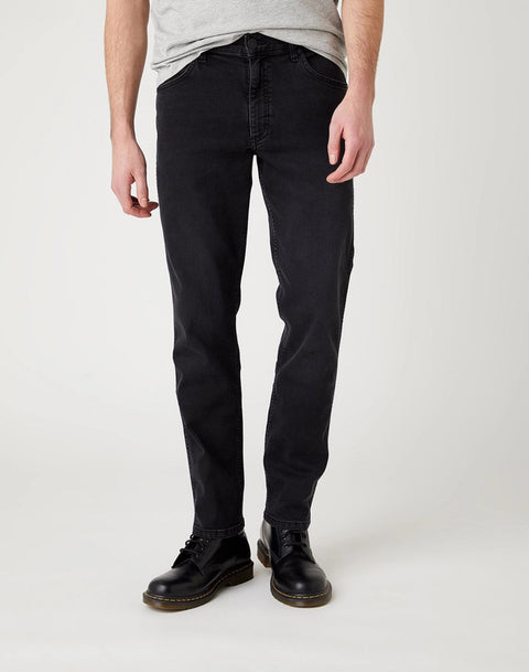 Wrangler Men's Black Greensboro 803 Regular Straight Jeans | Wrangler In Lebanon