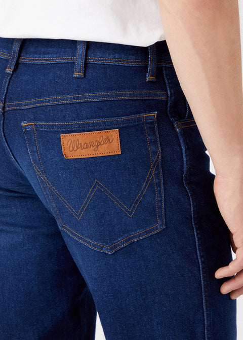 Wrangler Men's Dark Blue The Mountain Texas 821 Straight Jeans |Wrangler In Lebanon