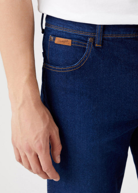 Wrangler Men's Dark Blue The Mountain Texas 821 Straight Jeans |Wrangler In Lebanon